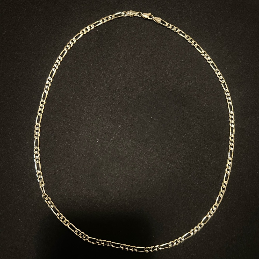 14K Gold Plated Stamped Figaro Chain